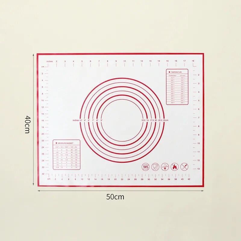 Esteira de Silicone para Bater Massas com Medidas