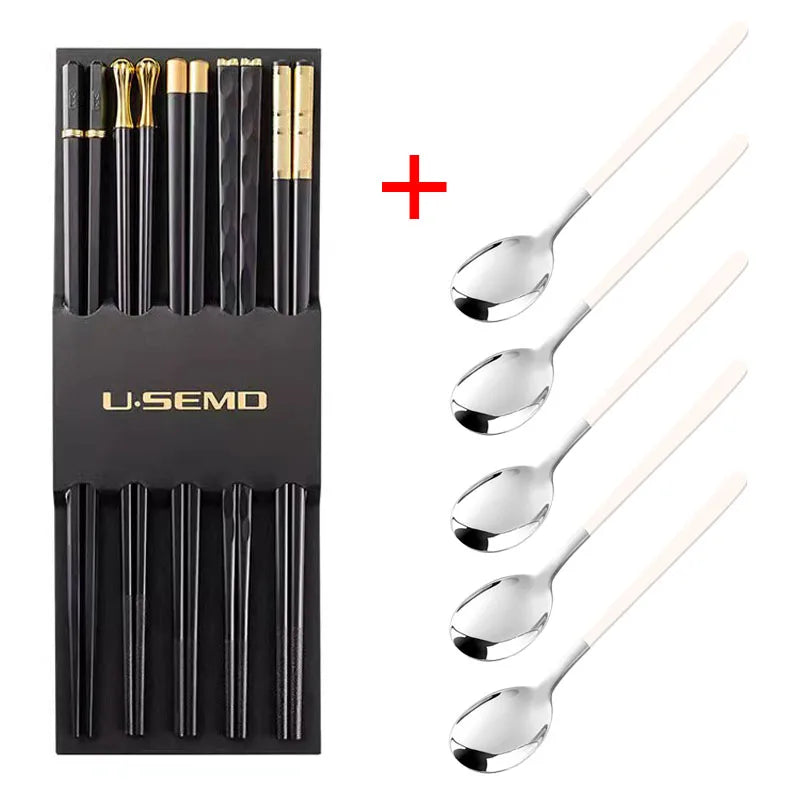 Hashi Palitinhos para Sushi e Peixes 5 pares